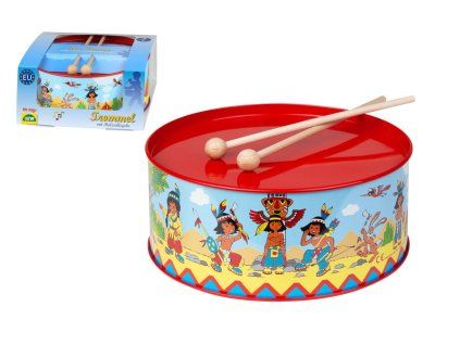Bubienok indiáni kov priemer 20cm výška 9cm bez popruhu