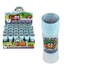 Bublifuk Moje prvé autá 50ml 30ks v boxe