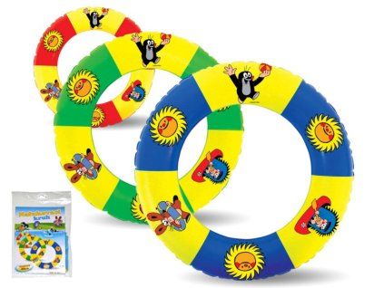 Kruh Krtko nafukovací 40cm 3 farby v sáčku
