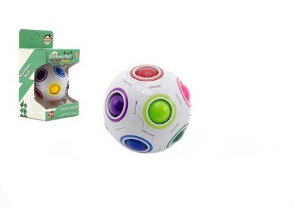 Hlavolam loptička plast 7cm v krabičke