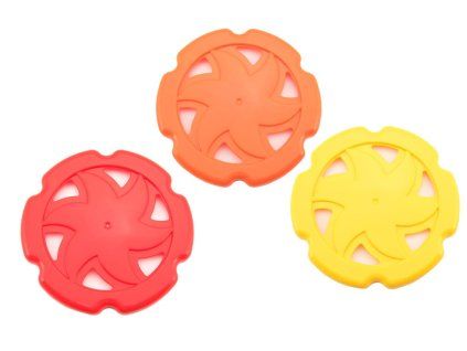 Lietajúci tanier plast priemer 22cm 3 farby