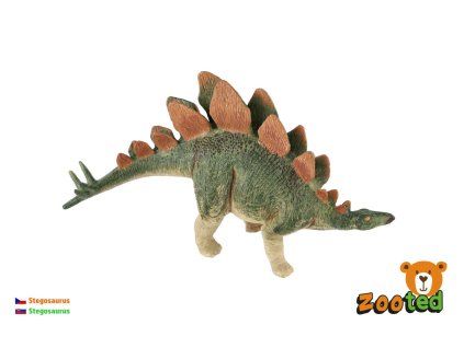 Stegosaurus dinosaurus zooted plast 17cm