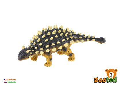 Saichania dinosaurus zooted plast 15cm