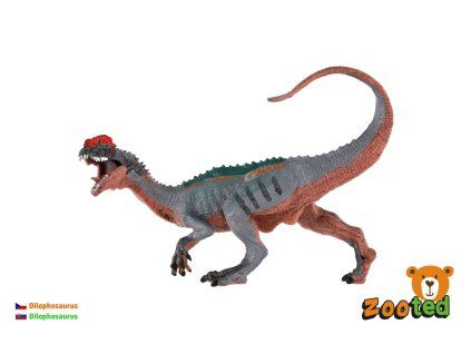 Dilophosaurus dinosaurus zooted plast 15cm