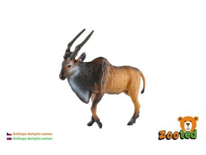 Antilopa Derbyho samec zooted plast 14cm