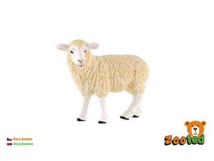 Ovce domáce zooted plast 8cm