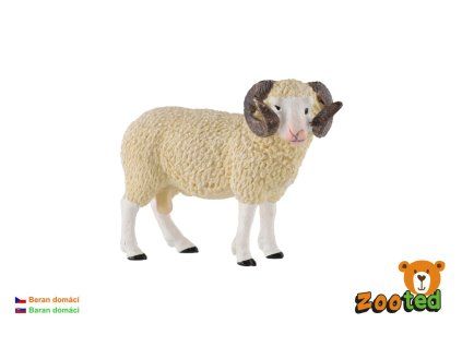 Ovce domáci baran zooted plast 9cm