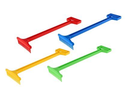 Hrable plast 43,5cm 4 farby náradia