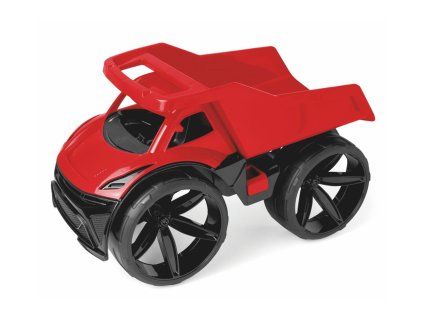 Auto Maximus sklápač červený plast 58cm Wader 12m+