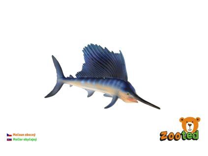 Mečiar obyčajný zooted plast 16cm