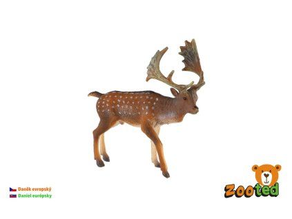 Daněk európsky zooted plast 13cm