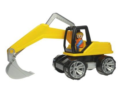 Auto Truxx bager s figúrkou plast 44cm 24m+