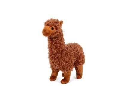 Lama Alpaka plyš 30cm hnedá 0m+