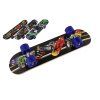 Skateboard drevený 60cm 3 farby vo fólii
