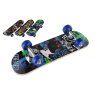 Skateboard drevený 43cm 3 farby vo fólii
