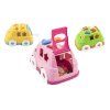 Auto vkladačka plast 24x17cm 3 farby v sieťke 12m+