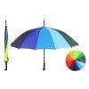 Dáždnik vystreľovací dúhový 78cm kov/látka v sáčku