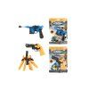 Transformer pištoľ/robot plast 14-16cm 2 farby na karte