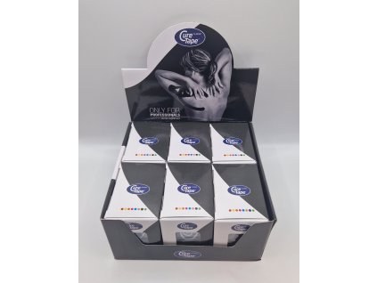 CureTape® Classic - 5cm x 5m, balení 6ks černá