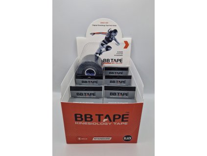 BB Tape balení 6ks - černá