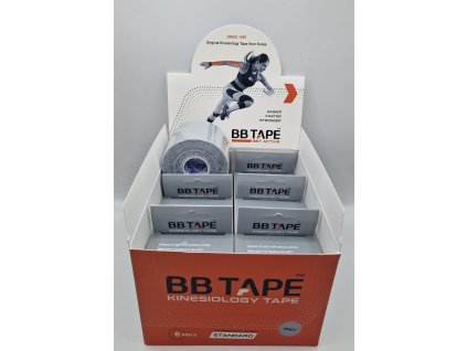 BB Tape balení 6ks - šedá