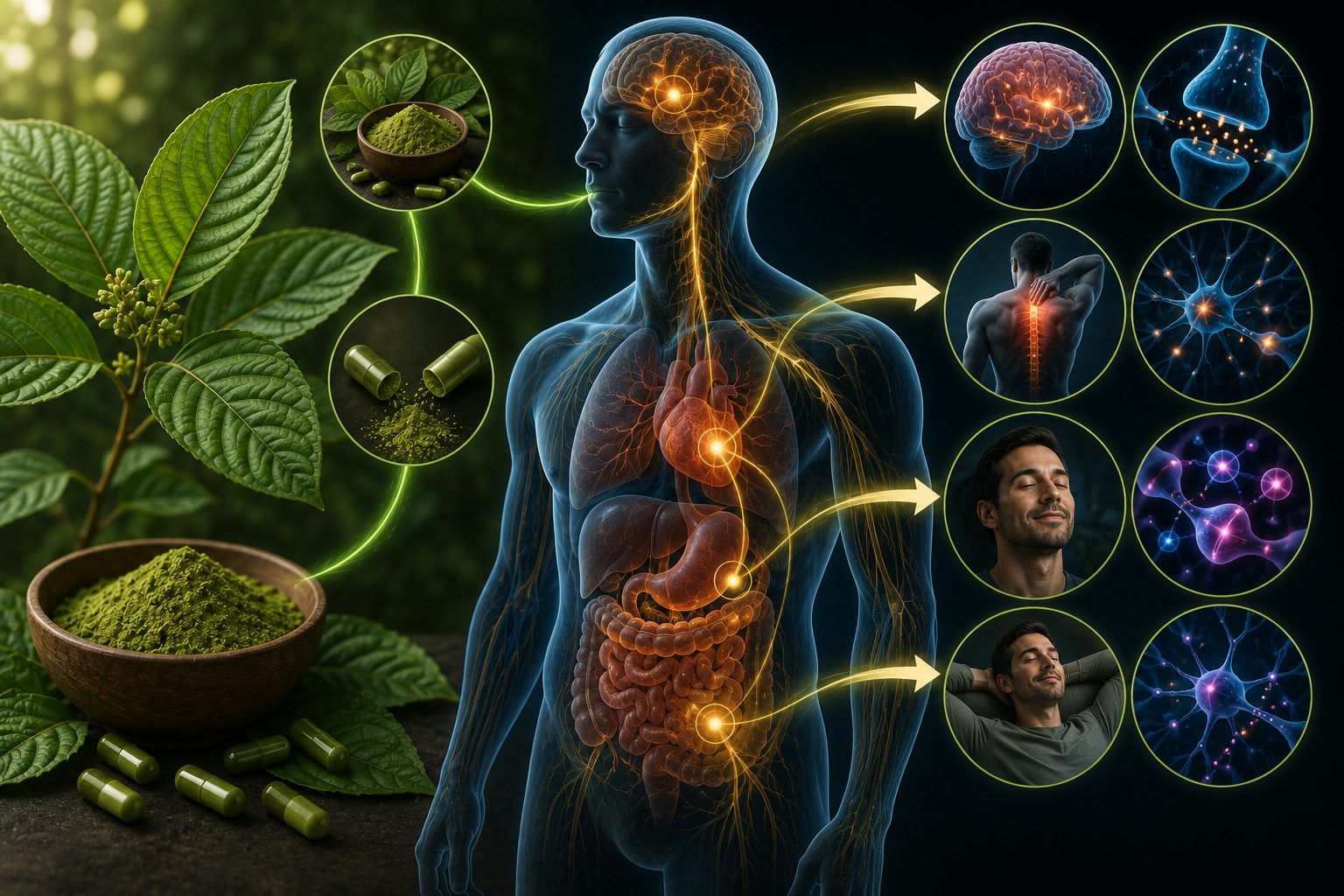 Jak kratom působí na tělo