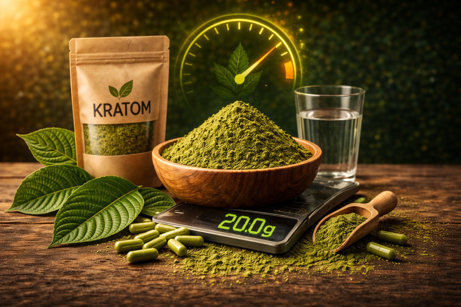 Kolik gramů kratomu je považováno za "vysokou dávku"?