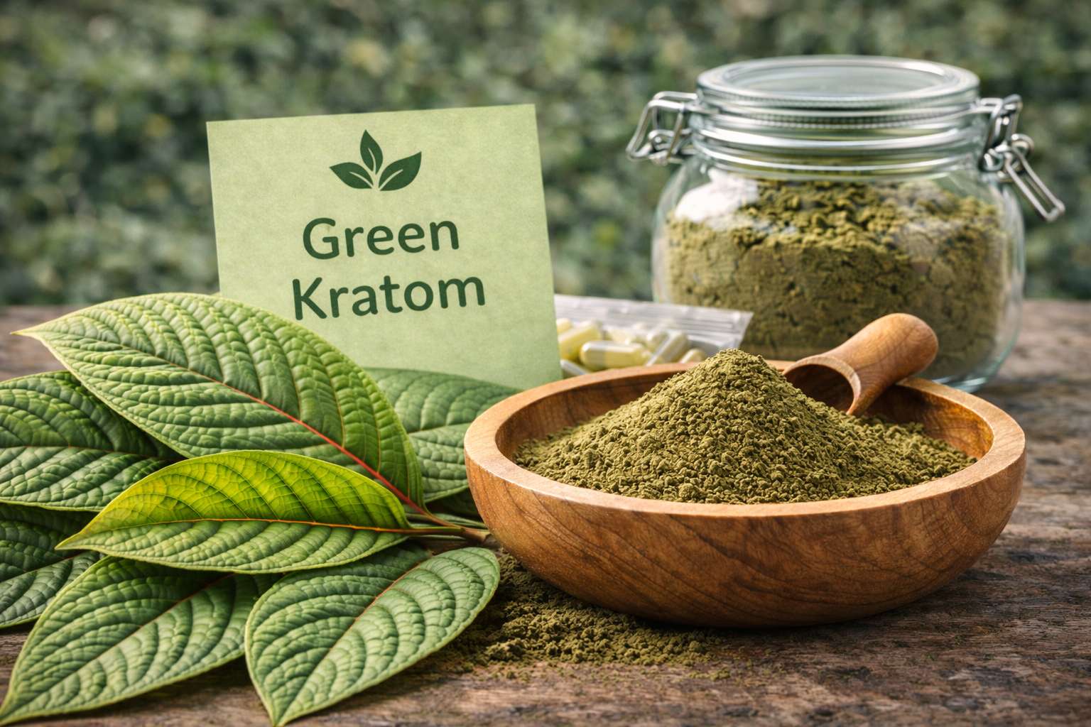 Zelený (green) kratom a jeho účinky
