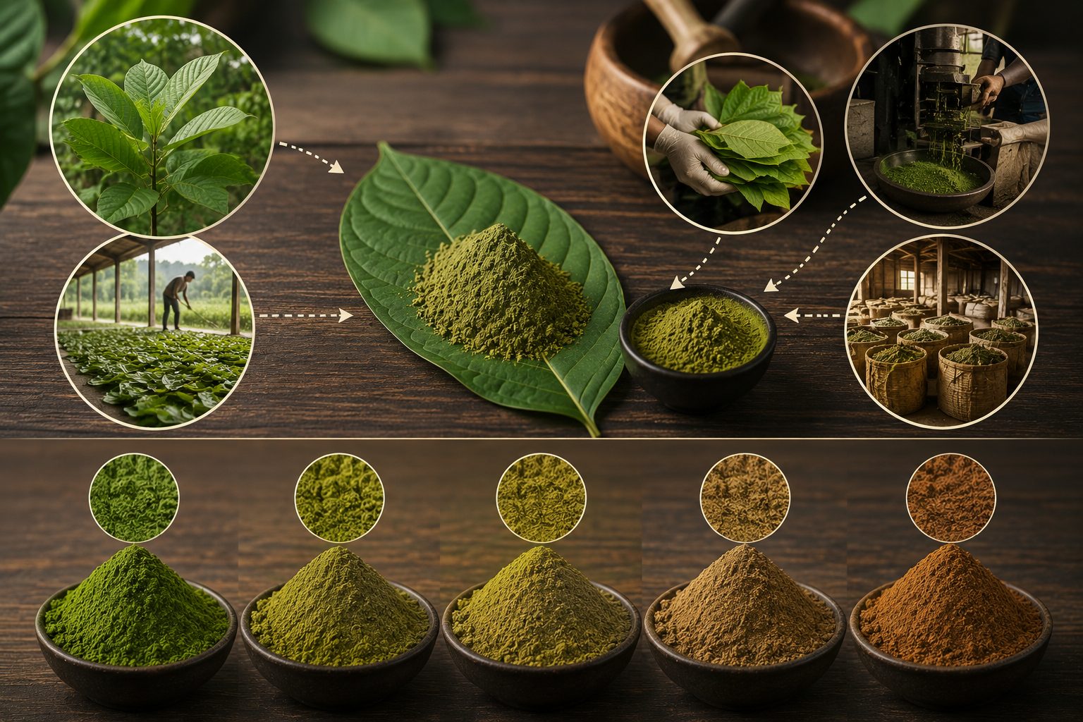 Proč je můj kratom pokaždé jinak barevný, i když je to stejný druh?