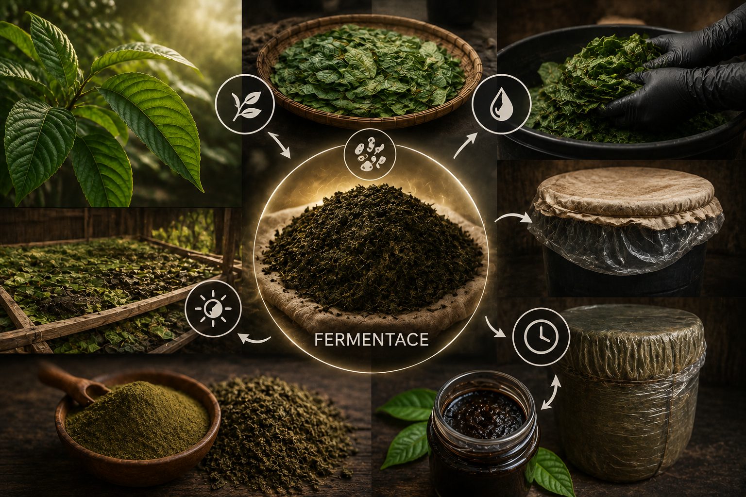Kratom fermentace - jak se dělá a co to je