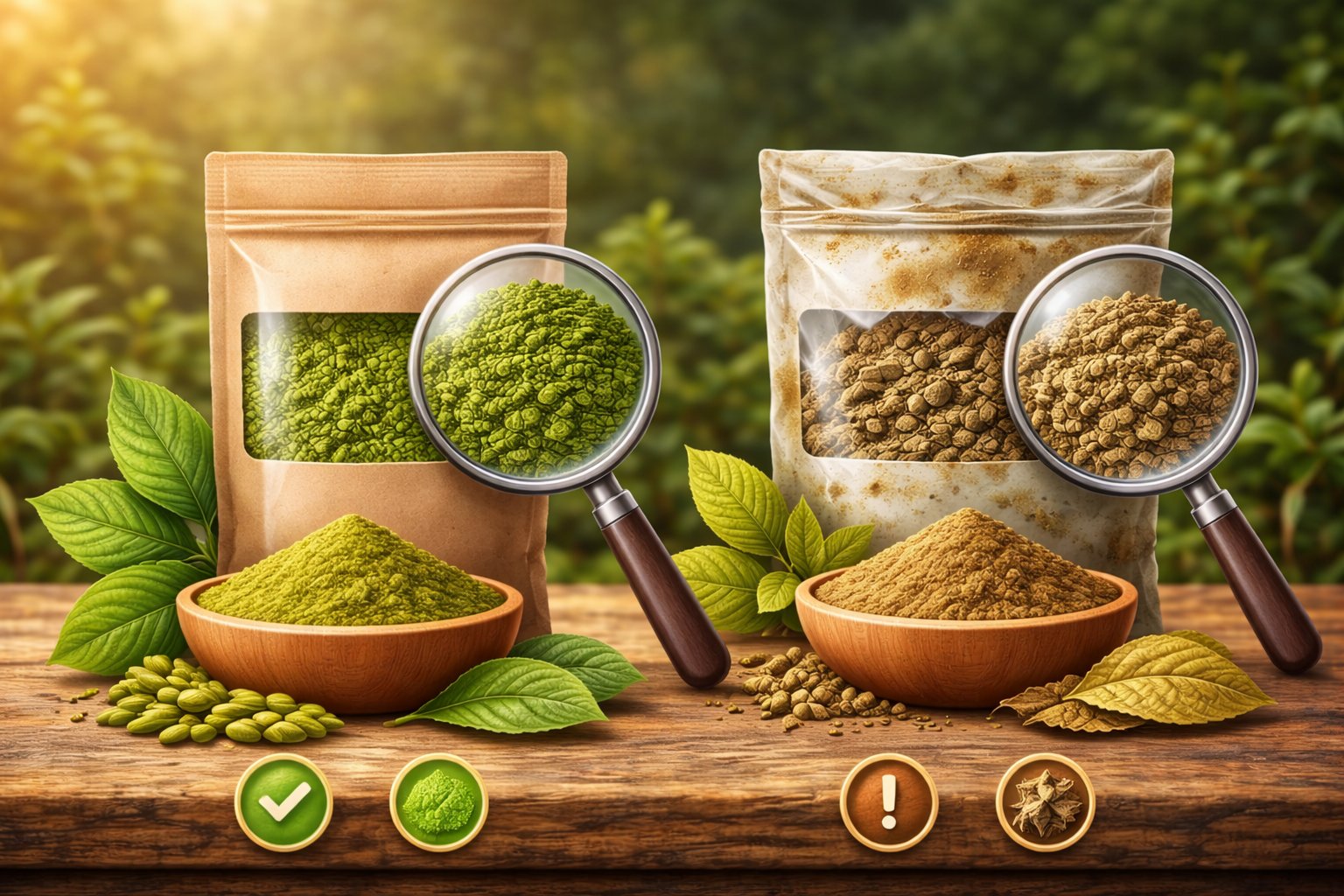 Jak poznám kvalitní kratom od nekvalitního?