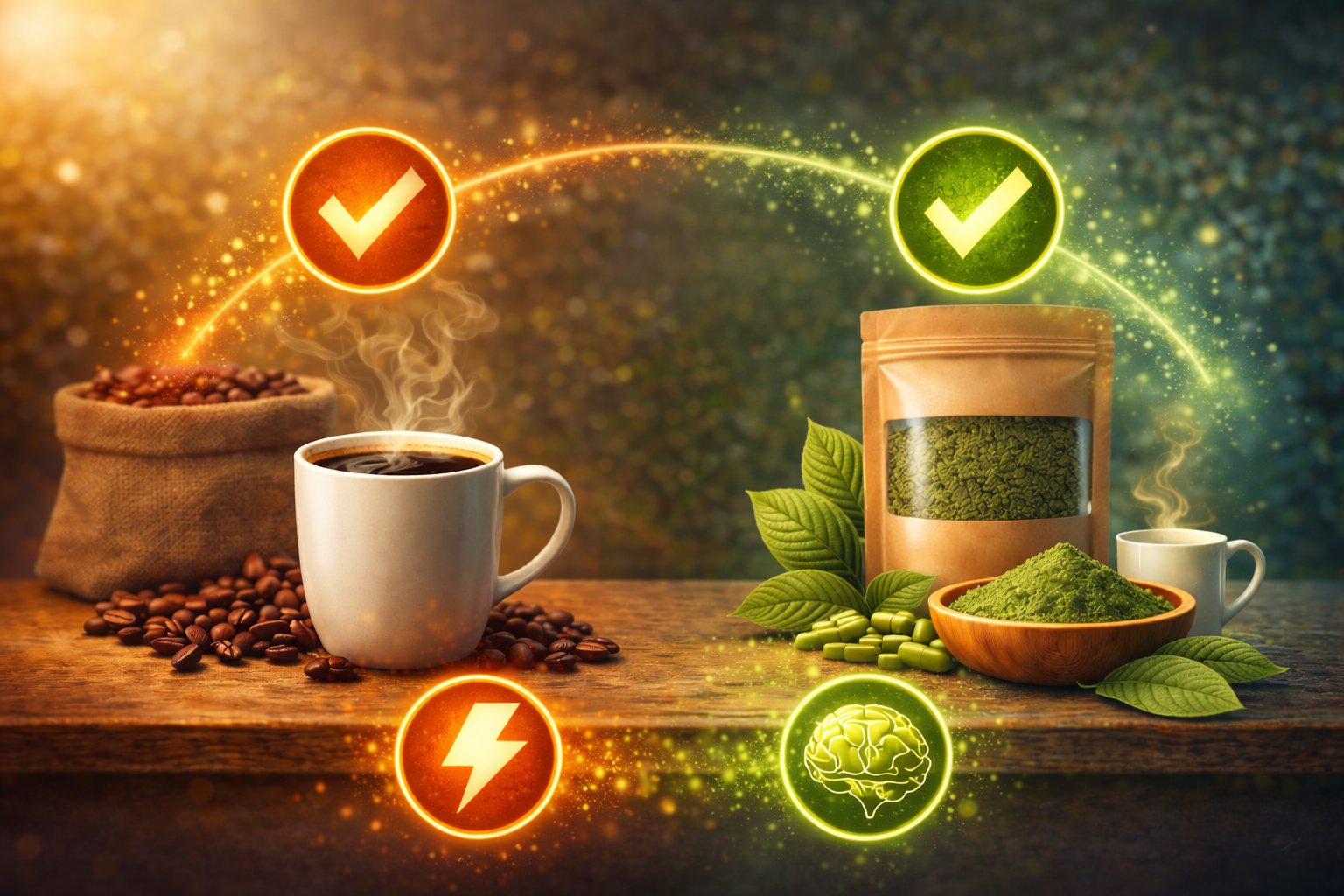 Může kratom nahradit ranní kávu?
