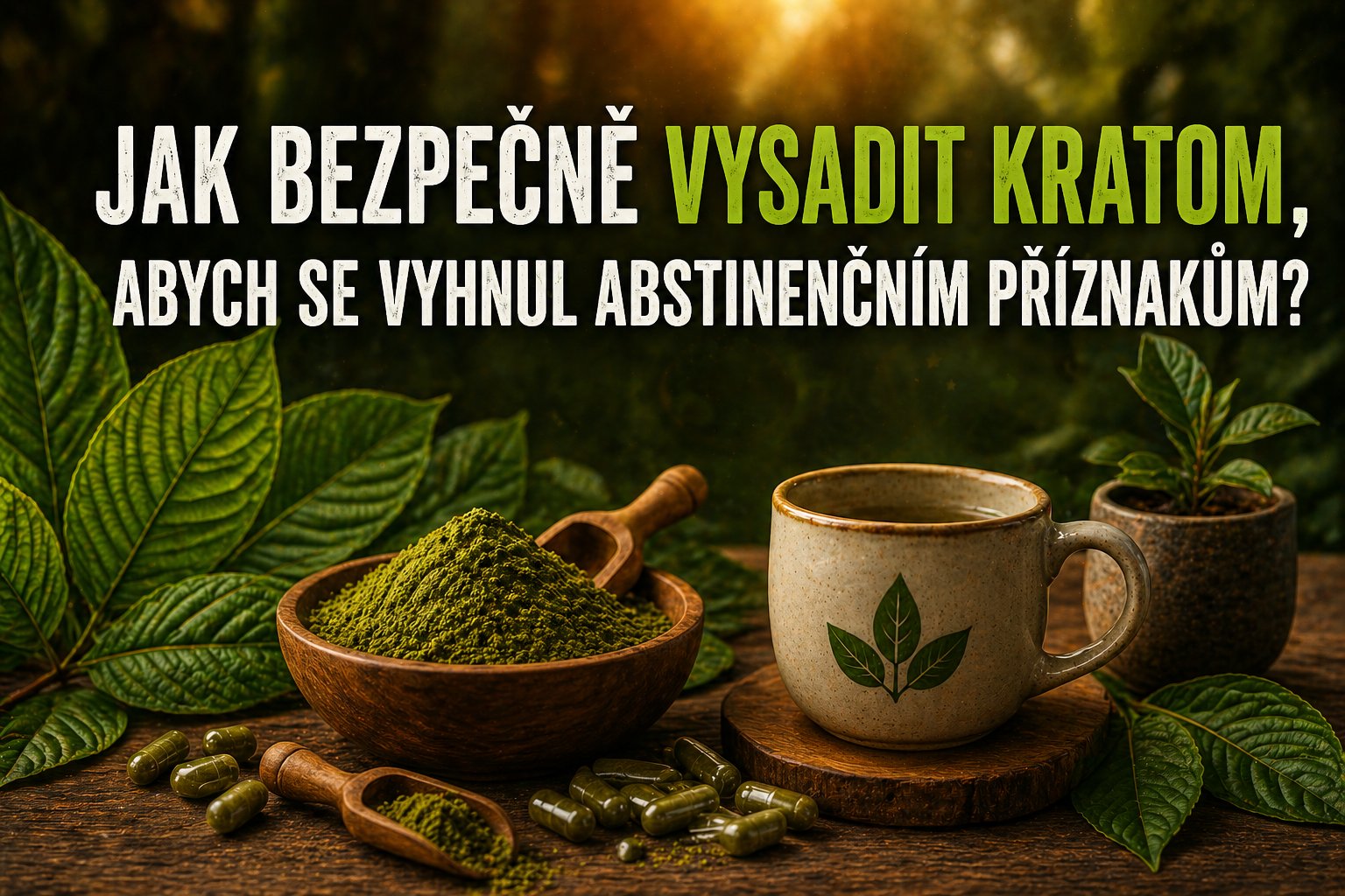 Jak bezpečně vysadit kratom, abych se vyhnul abstinenčním příznakům?