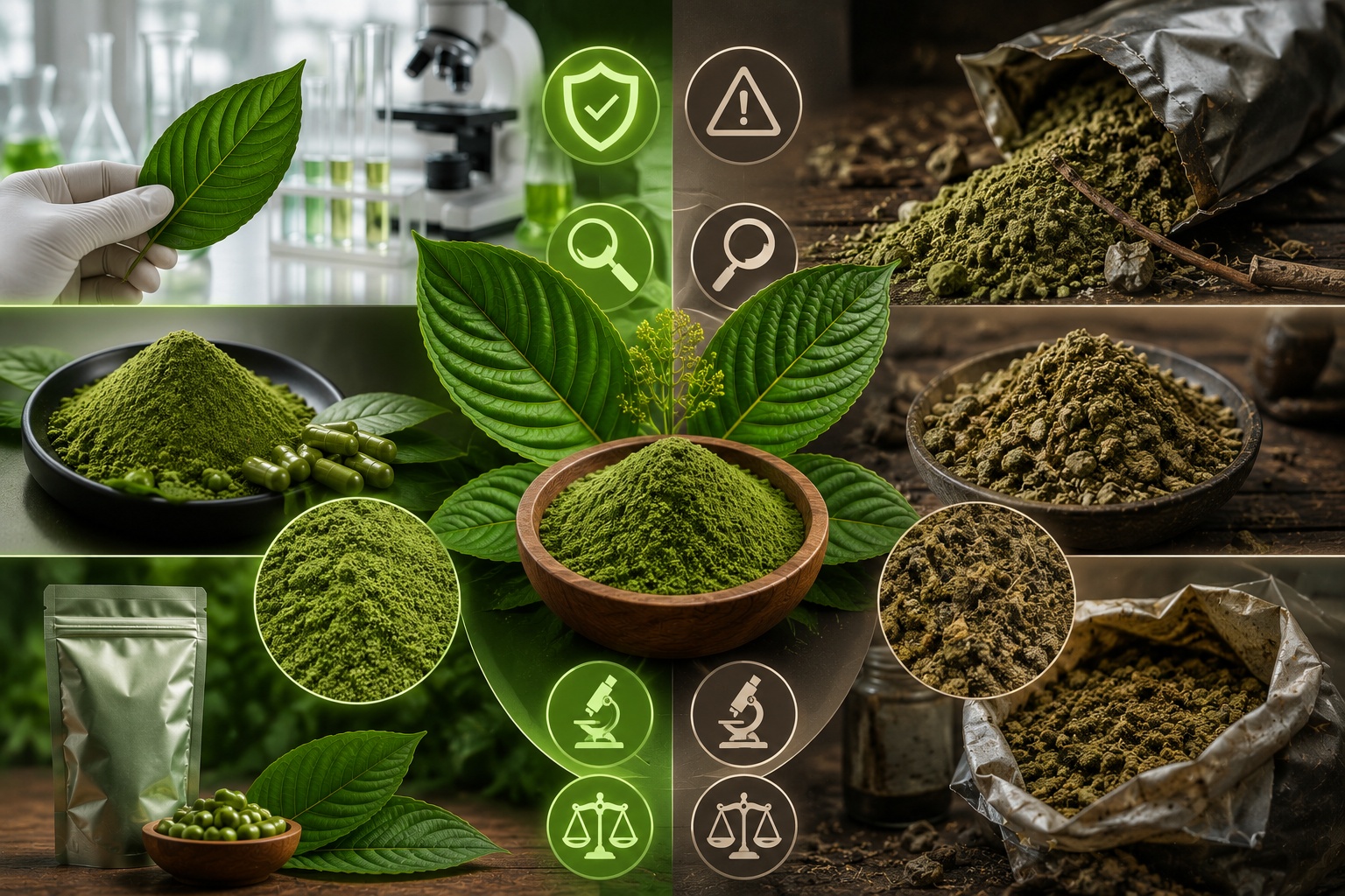 Jak se liší kvalita kratomu