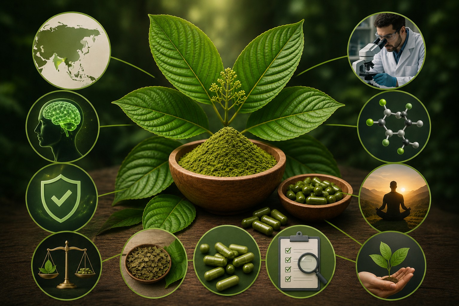 Shrnutí faktů o kratomu