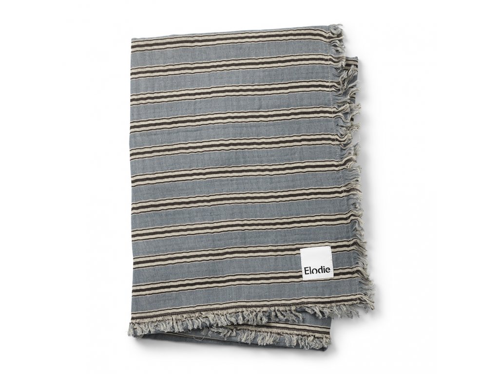 soft cotton blanket sandy stripe elodie details 70360111586NA 1 1000px