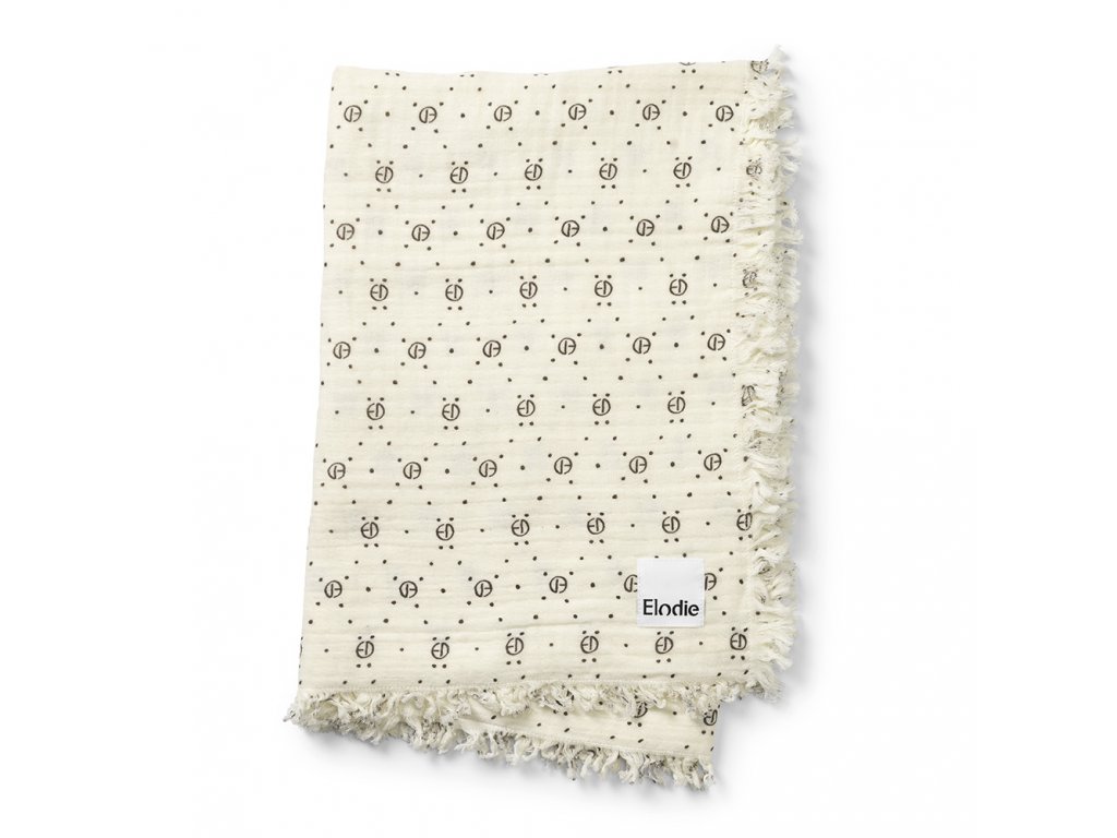 soft cotton blanket monogram print elodie details 70360109548NA 1 1000px