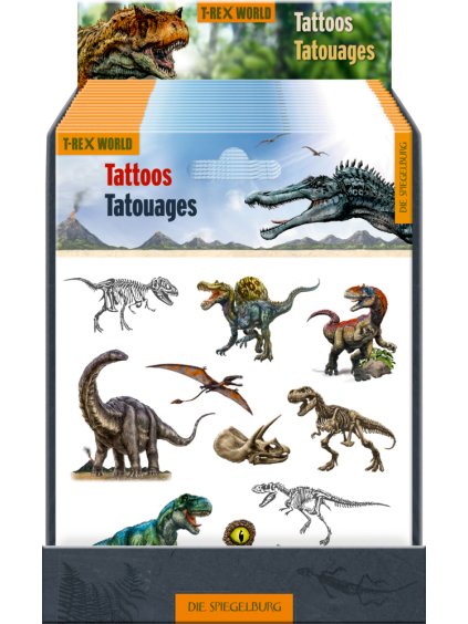 Tetovačky s dinosaury DIE SPIEGELBURG