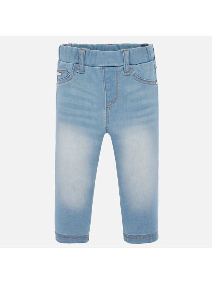 Rifle natahovací skinny světle modré BABY Mayoral