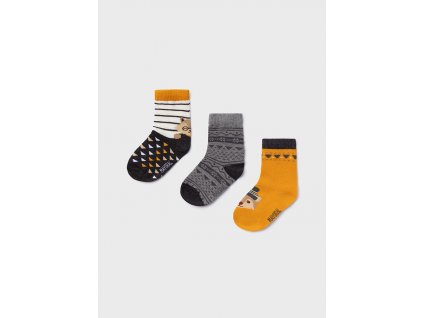 set of three fox socks for baby boy id 11 10095 083 L 4
