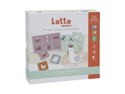 Lotto se zvířátky Little Dutch