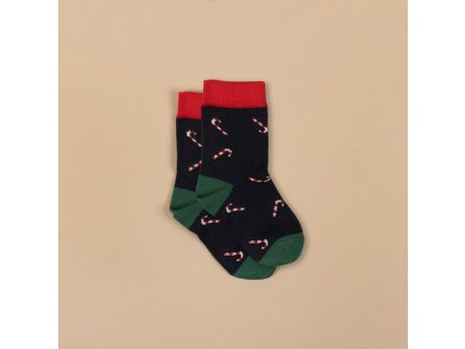 Ponožky Vánoční Lízátka BABY tmavě modré Extreme Intimo