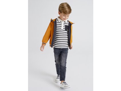 Rifle Slim Fit MYRL COOL tmavě šedé MINI Mayoral