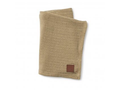 Cellular Blanket Pure Khaki elodie details 30385108116NA