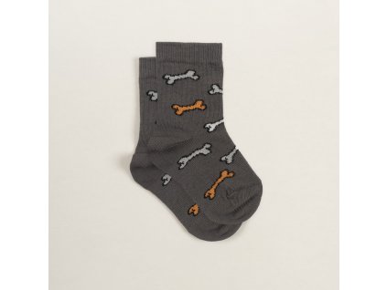 Ponožky baby šedé kosti Extreme intimo