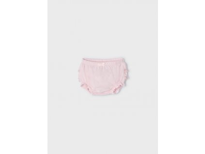 Kalhotky kojenecké s krajkou světle růžové NEWBORN Mayoral