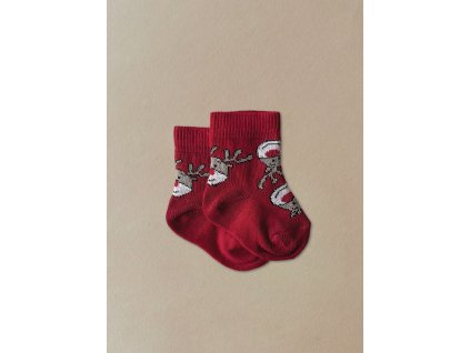 Ponožky baby sobíci červené Extreme Intimo