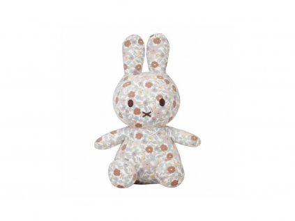 Králíček Miffy textilní kytičky 35 cm Little Dutch