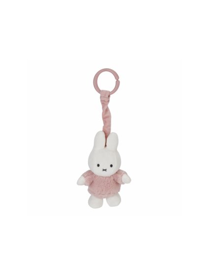 ZÁVĚSNÝ KRÁLÍČEK MIFFY FLUFFY PINK LITTLE DUTCH