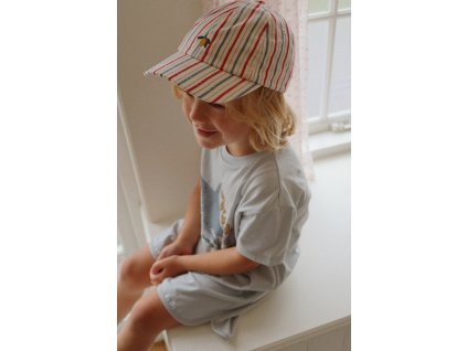 KS100968 MARLON CAP GOTS ANTIQUE STRIPE Extra 1